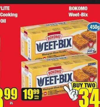Boxer Bokomo weet-bix offer