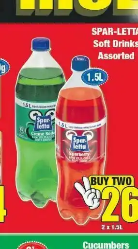 Sparletta soft drinks