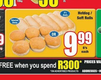 Boxer Hot dog bun offer