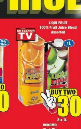 Boxer Liqui-fruit fruit juice 2 offer