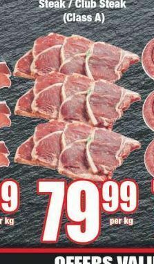 Boxer Beef steaks offer