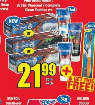 Boxer Aquafresh toothpaste offer