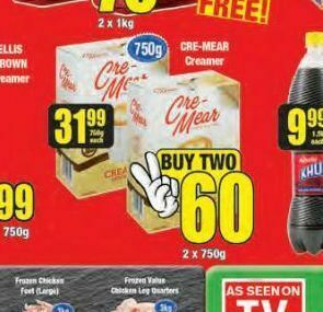 Boxer Cre-mear creamer 2 offer