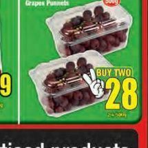 Boxer Grapes offer