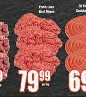 Boxer Minced beef offer