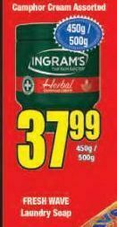 Boxer Ingram's cream offer