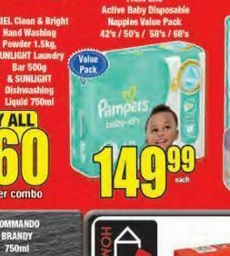 Boxer Pampers nappies offer