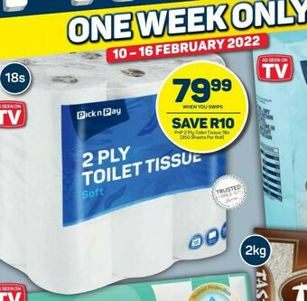 Pick n Pay Pnp toilet paper offer
