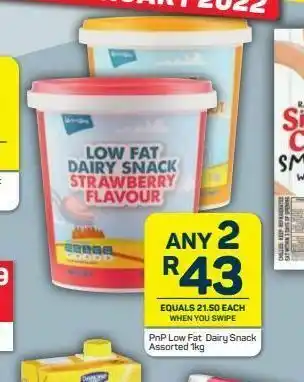 Pick n Pay Pnp low fat snack 2 offer