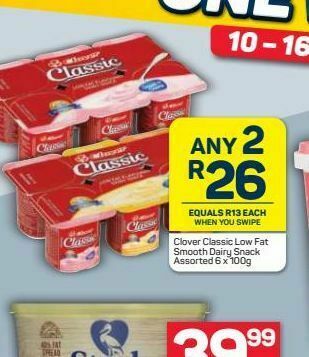 Pick n Pay Clover yogurt 2 offer