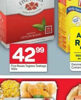 Pick n Pay Five roses tea offer