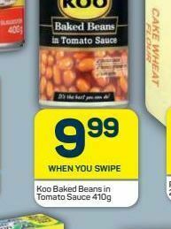 Pick n Pay Koo baked beans offer