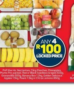 Pick n Pay Fruit combo 4 offer
