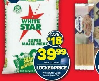 Pick n Pay White star maize meal offer