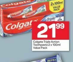 Pick n Pay Colgate toothpaste offer