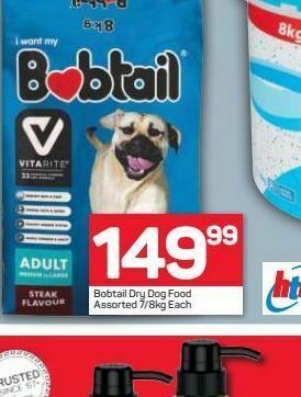 Pick n Pay Bobtail dog food offer
