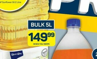 Pick n Pay Hypermarket Pnp sunflower oil offer