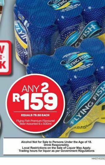 Pick n Pay Hypermarket Flying fish beer 2 offer