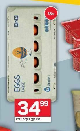 Pick n Pay Hypermarket Pnp eggs offer