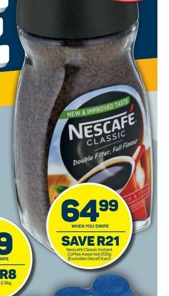 Pick n Pay Hypermarket Nescafé classic coffee offer