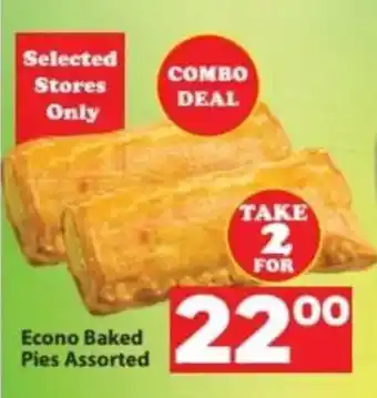 Econo Baked Pies Assorted