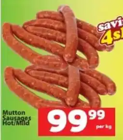 Check Save Mutton Sausages offer