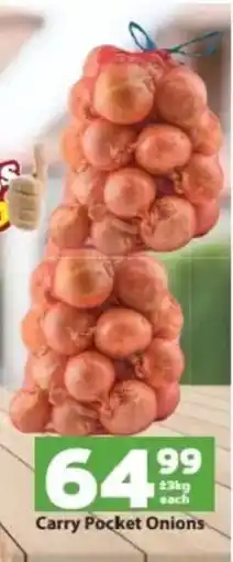 Check Save Carry Pocket Onions offer