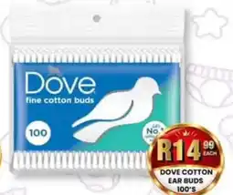 Take 'n Pay Dove cotton ear buds offer