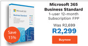 First Shop Microsoft 365 Business Standard offer