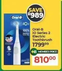 Dis-Chem Oral-B iO Series 2 Electric Toothbrush offer