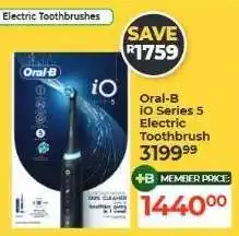 Dis-Chem Oral-B iO Series 5 Electric Toothbrush offer