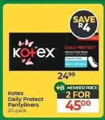 Dis-Chem Kotex offer
