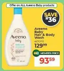 Dis-Chem Aveeno Baby Hair & Body Wash offer