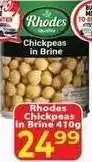 Supa Store Rhodes Chickpeas in Brine 410g offer