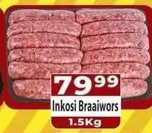 Supa Store Inkosi Braaiwors offer