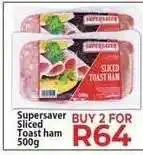 Supa Store Supersaver Sliced Toast Ham 500g offer