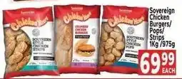 Supa Store Sovereign Chicken Burgers/Pops/Strips offer