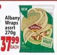 Supa Store Albany Wraps assrt 270g offer
