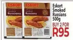 Supa Store Eskort Smoked Russians 500g offer