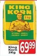Supa Store King Korn 3Kg offer