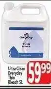 Supa Store Ultra Clean Everyday Thin Bleach 5L offer