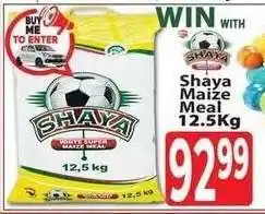 Supa Store Shaya Maize Meal 12.5Kg offer