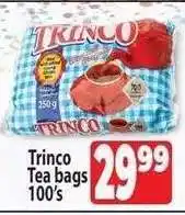 Supa Store Trinco Tea Bags 100's offer