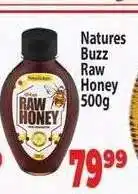 Supa Store Natures Buzz Raw Honey 500g offer