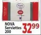 Supa Store NOVA Serviettes 200 offer
