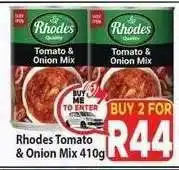 Supa Store Rhodes Tomato & Onion Mix 410g offer