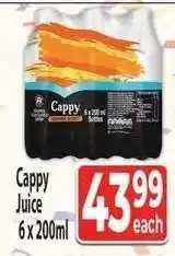 Supa Store Cappy Juice offer
