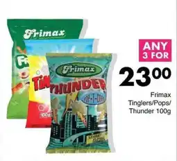 Save Hyper Frimax Tinglers/Pops/Thunder offer