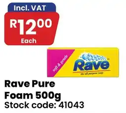 Africa Cash and Carry Rave Pure Foam offer