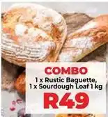 Food Lover's Market Rustic baguette, sourdough loaf offer